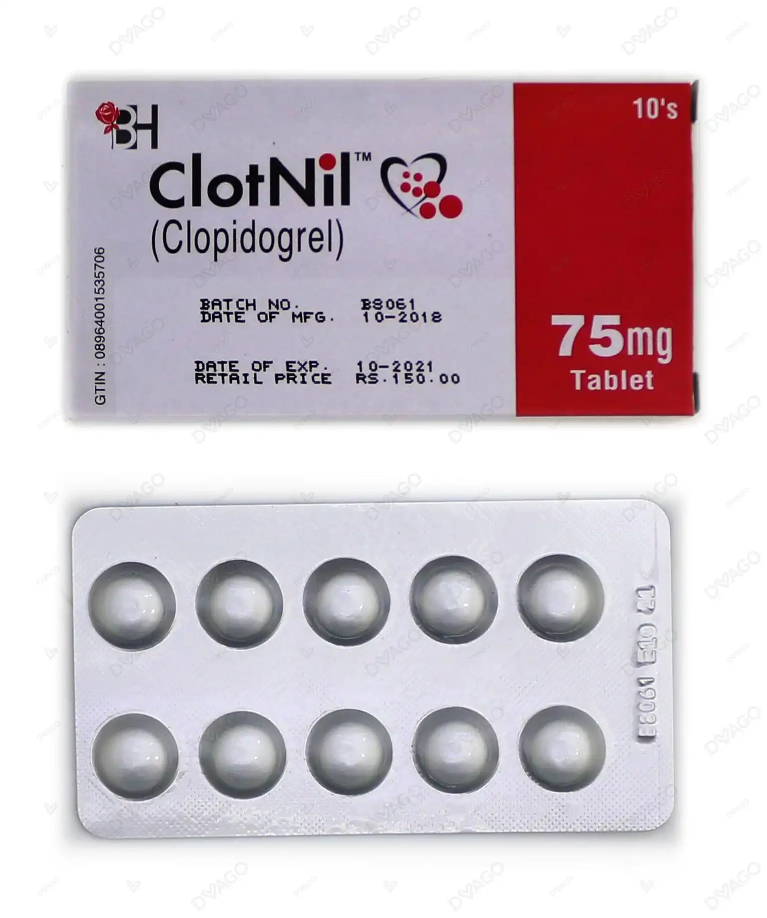 Clotnil Tablets 75mg